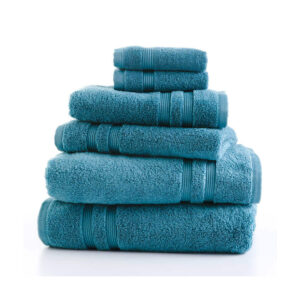Mainstays Performance Solid 6 Piece Towel Set