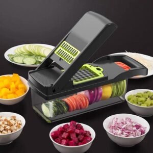 Creations Portable Vegetable Chopper Carrot Veggie Ginger Dicer with Hand Guard Gray|Home & Garden|Kitchen Dining & Bar|Kitchen Tools & Gadgets|Peelers